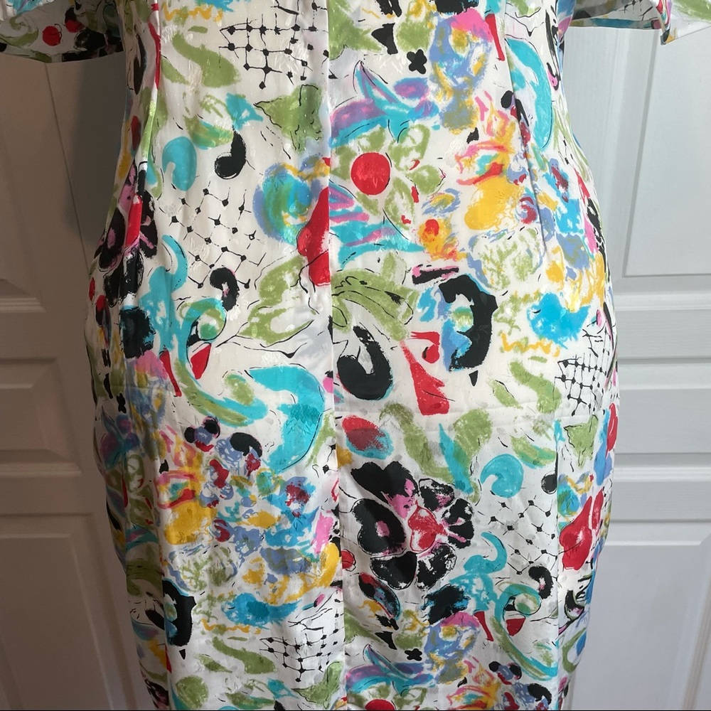 Retro Abstract Dress - Picture 9 of 10